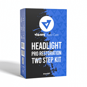 Vicrez Auto Care vac107 Headlight Pro Restoration Two Step Kit