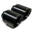thumbnail image 1 of Vicrez Exhaust Tip 5" Inch Ceramic Black Set vzp100109 | Dodge Charger V8 5.7L/6.2L/6.4L 2015-2022, 1 of 1