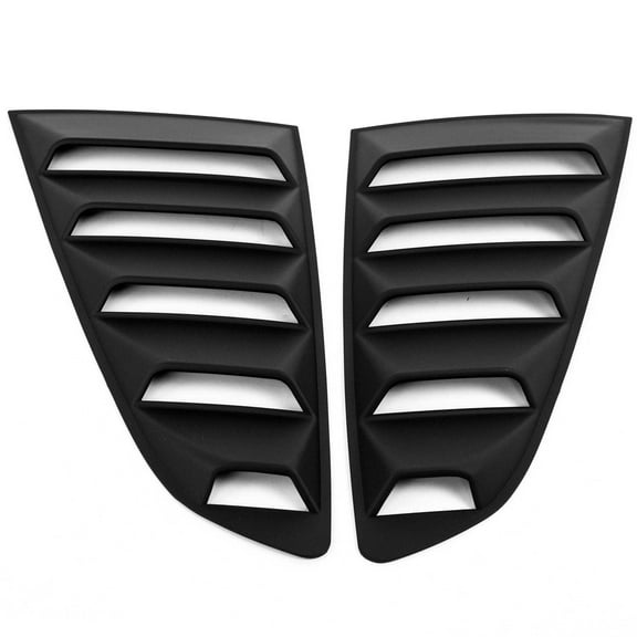Vicrez LV Quarter Window Louvers vz100289 | Ford Mustang 2015-2022