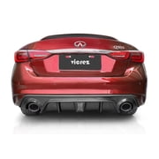 Vicrez Ldz Carbon Fiber Rear Diffuser vz101067 for 2018-2019 Infiniti Q50