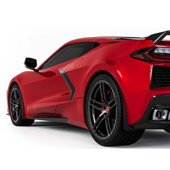 Vicrez Mud Flaps Front & Rear vz101674 | Chevrolet Corvette C8 2020-2026