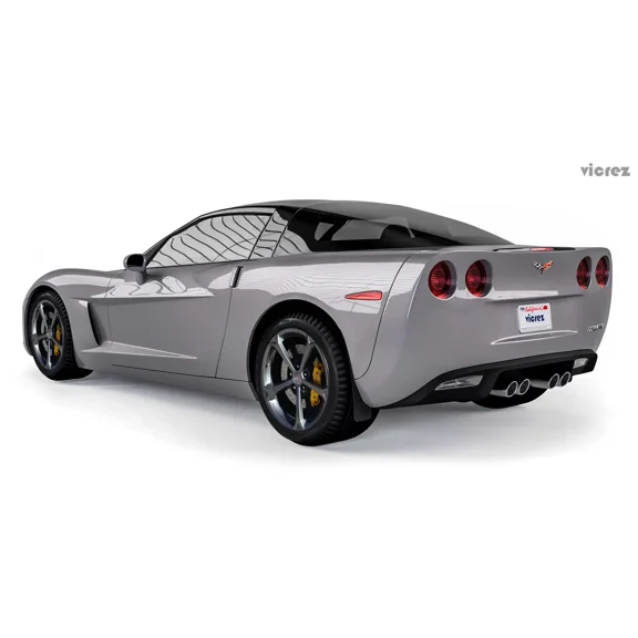Vicrez Mud Flaps Front and Rear vz101769 | Chevrolet Corvette C6 2005-2013