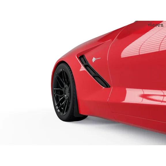 Vicrez Mud Flaps Front vz101406 | Chevrolet Corvette C7 2014-2019