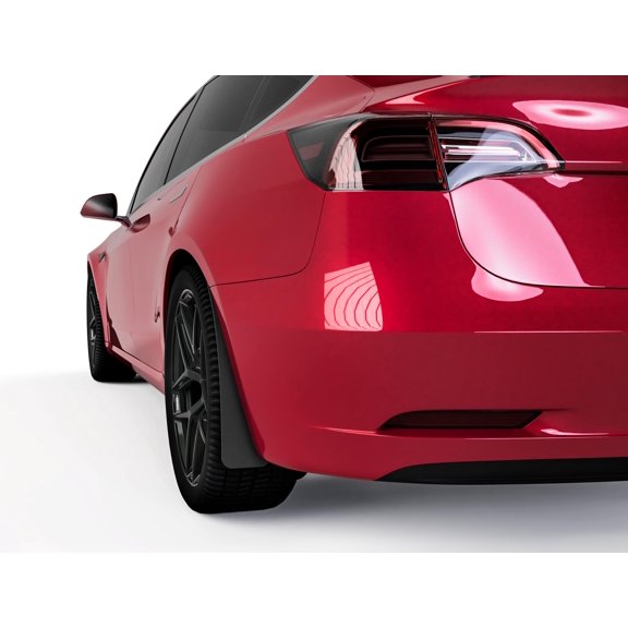 Vicrez Mud Flaps Rear Pair Set vz101800 | Tesla Model 3 2017-2020