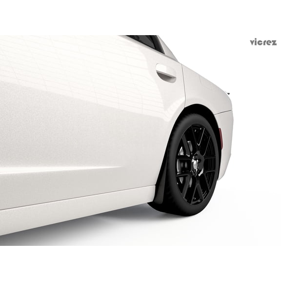 Vicrez Mud Flaps vz101086 for 2015-2018 Dodge Charger SRT, Scat Pack, Hellcat Rear Pair