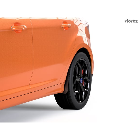 Vicrez Mud Flaps vz101089 for 2011-2019 Ford Focus ST, RS Rear Pair