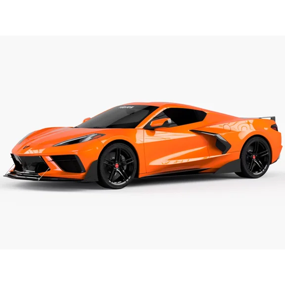 Vicrez VZR1 Full Aero Splitter Package vz102118 | Chevrolet Corvette C8 2020-2026