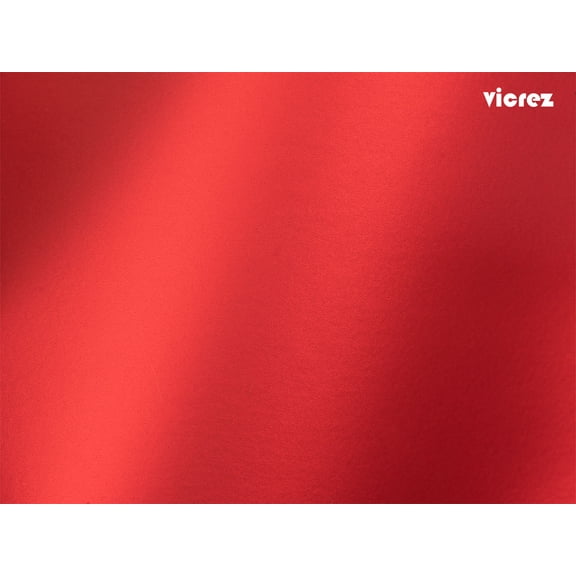 Vicrez Vinyl Car Wrap Film vzv10112 Chrome Satin Red | 5ft. x 55 ft.