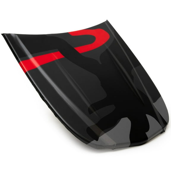 Vicrez Vinyl Car Wrap Film vzv10429 Red Black Camo | 5ft. x 30 ft.