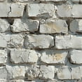 thumbnail image 1 of Vicrez Vinyl Decor vzv10975 Whitewashed Brick 5ft x 59ft (Full Roll), 1 of 1