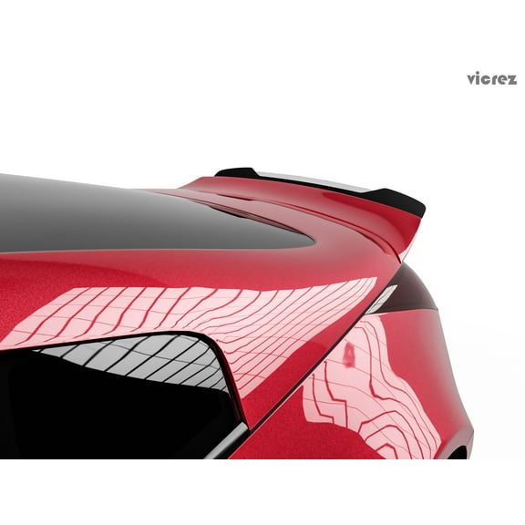 Vicrez Wicker Bill Add-on V3R vz101401 for Ducktail Wing Spoiler | Nissan 350z 2003-2008