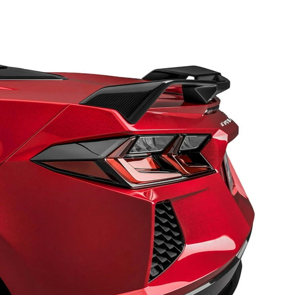 Vicrez Z51 Gloss Carbon Fiber Rear Spoiler vz102107 | Chevrolet Corvette C8 2020-2026
