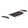thumbnail image 1 of Vicrez Zonari VR5 Rear Diffuser vz103763 Compatible with Audi A4 2019-2024, 1 of 1