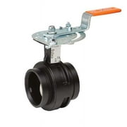 Victaulic V024761SE2 2-1/2 DI 300MS Butterfly Valve E-Seat 10 PSTN Lever Handle