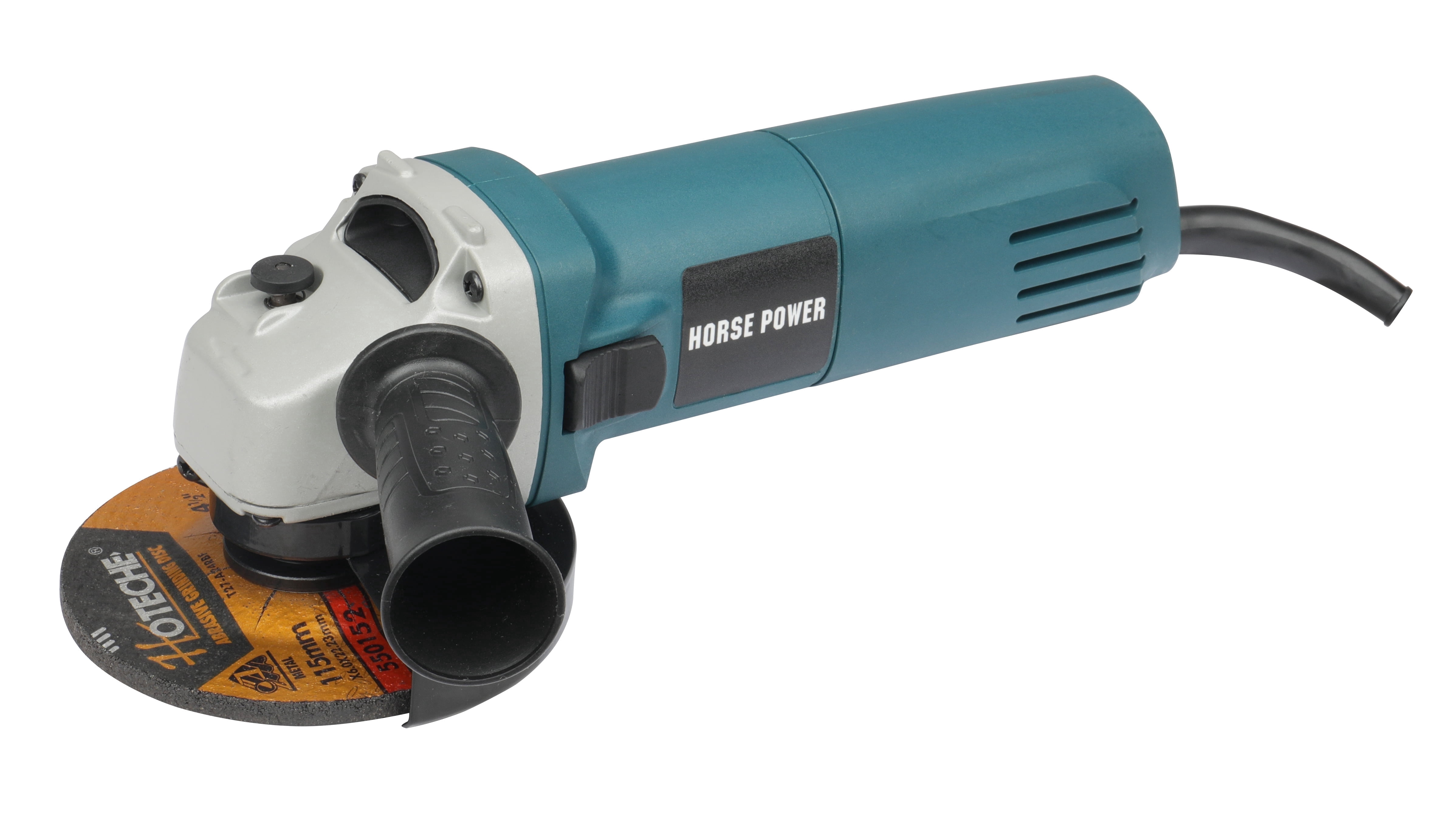 Victeche 4-1/2" 8 Amp Angle Grinder 950W Power Tools with Side Handle & Wrench, Aluminum Gear Housing, 11,000 RPM (Grinding Wheel Not Included)