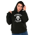 thumbnail image 1 of Victim Cute Edgy Confidence Style Women Plus Size Graphic Pullover Hoodie Brisco Brands 2X, 1 of 4