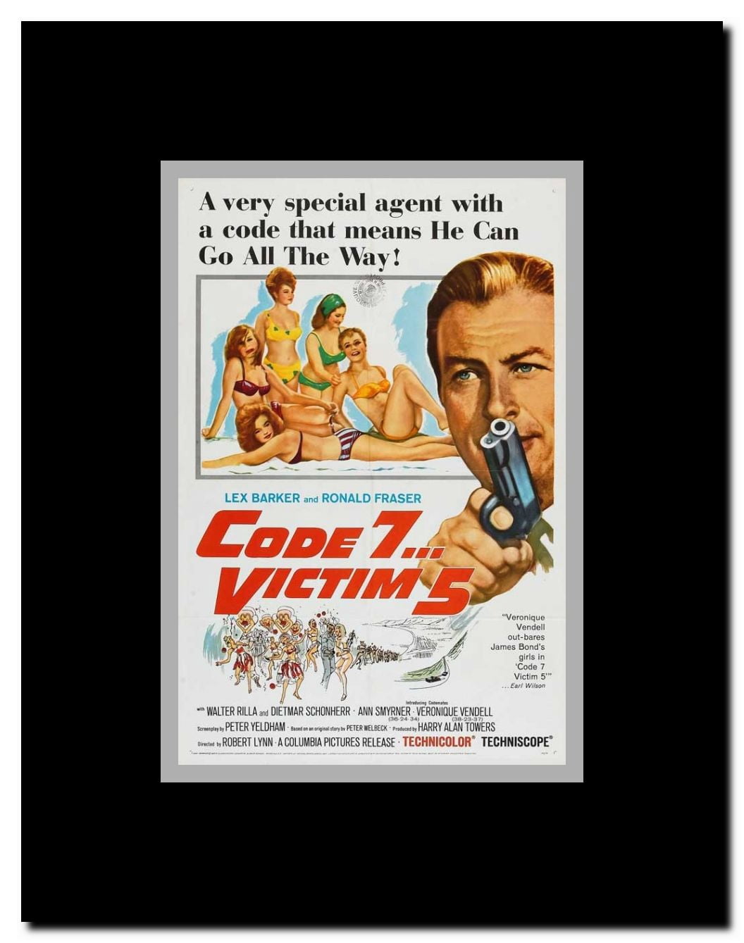 Victim Five Framed Movie Poster