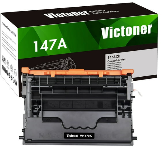 Victoner Toner Cartridge Compatible for HP W1470A 147A LaserJet Enterprise M610n M611dn M611x MFP M634h (Black1Pack)
