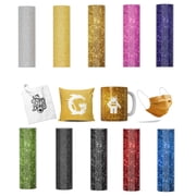 Victool 10pcs Infusible Transfer Paper Ink Sheets 4.5x12in Sublimation Paper for T-Shirt Cup Glitter