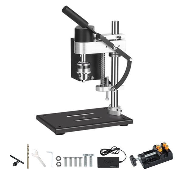 Victool Benchtop Drill Press Mini Small Bench Drilling Machine Household DIY 0.6-6mm Chuck US 110V