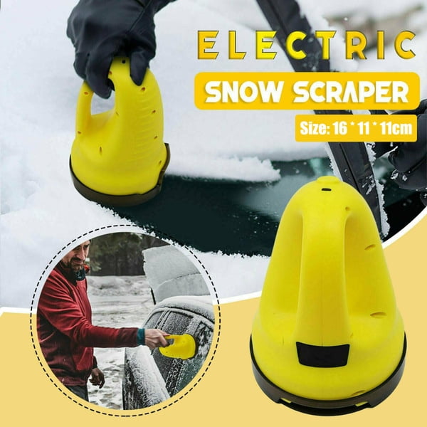 Electric Ice Scraper Car Window Windshield Snow Frost Removal Deicer Tool  Winter