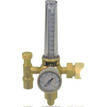 Victor 0781-2731 HRF 2425-580 Argon, Argon/CO2 Mix, Helium Medium Duty Flow Meter Regulator