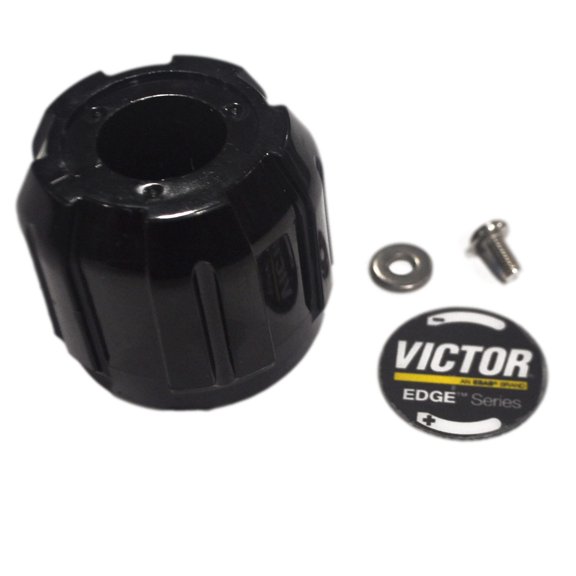 Victor 0790-0252RP Knob Kit, Black, ESS32 (with Decal, Washer, Screw)