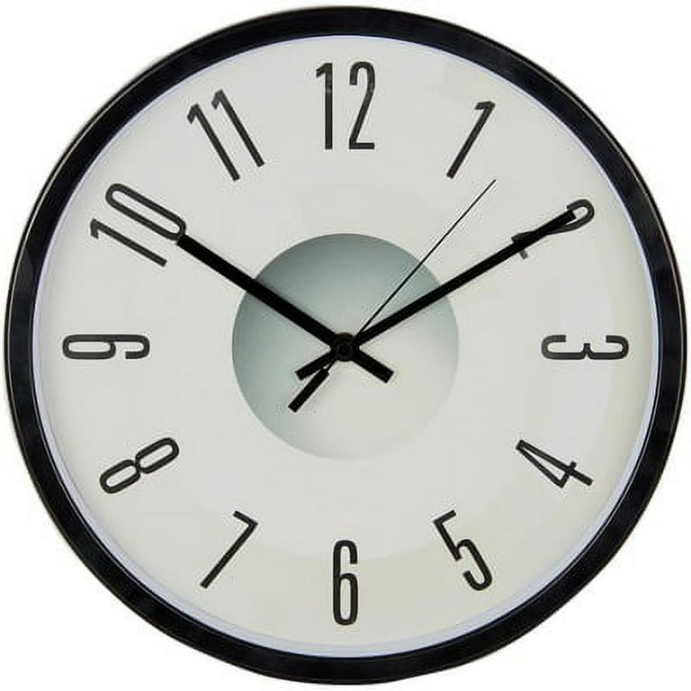 Victory Light Heavy-duty Silent Wall Clock - Black/Plastic Case, Gray Victory Light Heavy-duty Silent Wall Clock - Black/Plastic Case, Gray