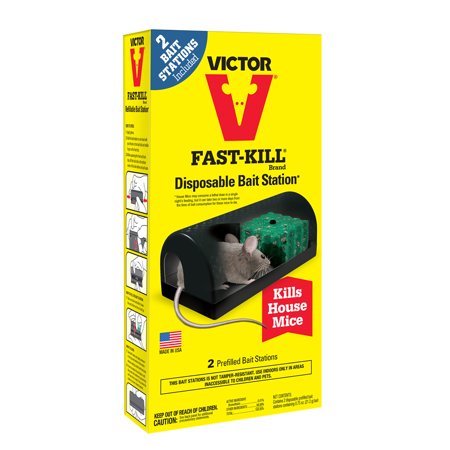 Victor 2-Pack Fast-Kill Disposable Bait Stations