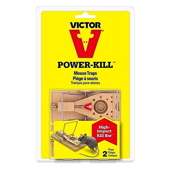 Victor 2-Pack Power-Kill Mouse Trap