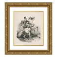 thumbnail image 1 of Victor Adam 12x13 Gold Ornate Wood Frame and Double Matted Museum Art Print Titled - Cauchois Horse (1829-30), 1 of 4