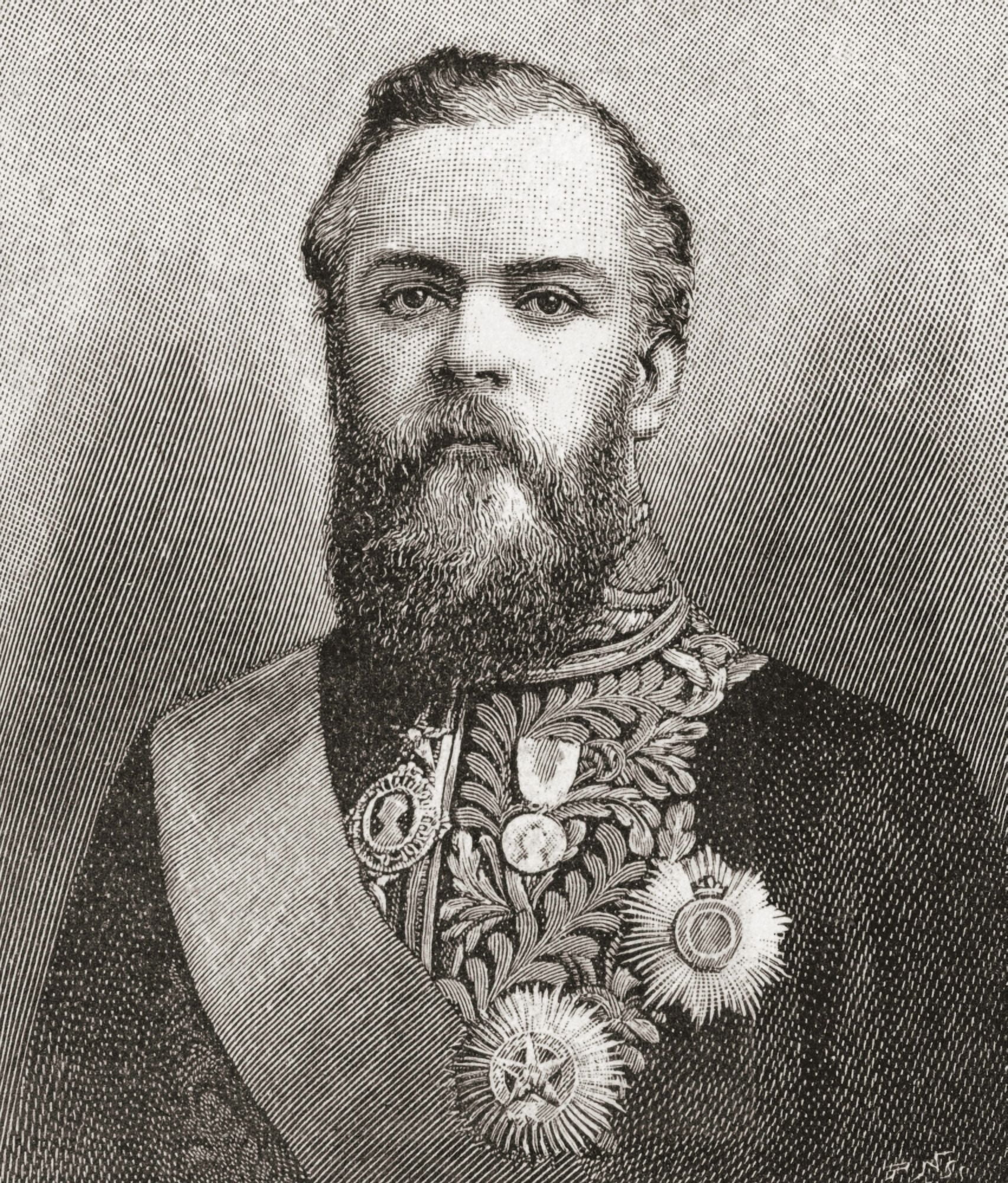 Victor Alexander Bruce 9Th Earl Of Elgin 13Th Earl Of Kincardine 1849 Canvas Art - Ken Welsh Design Pics (13 x 15)