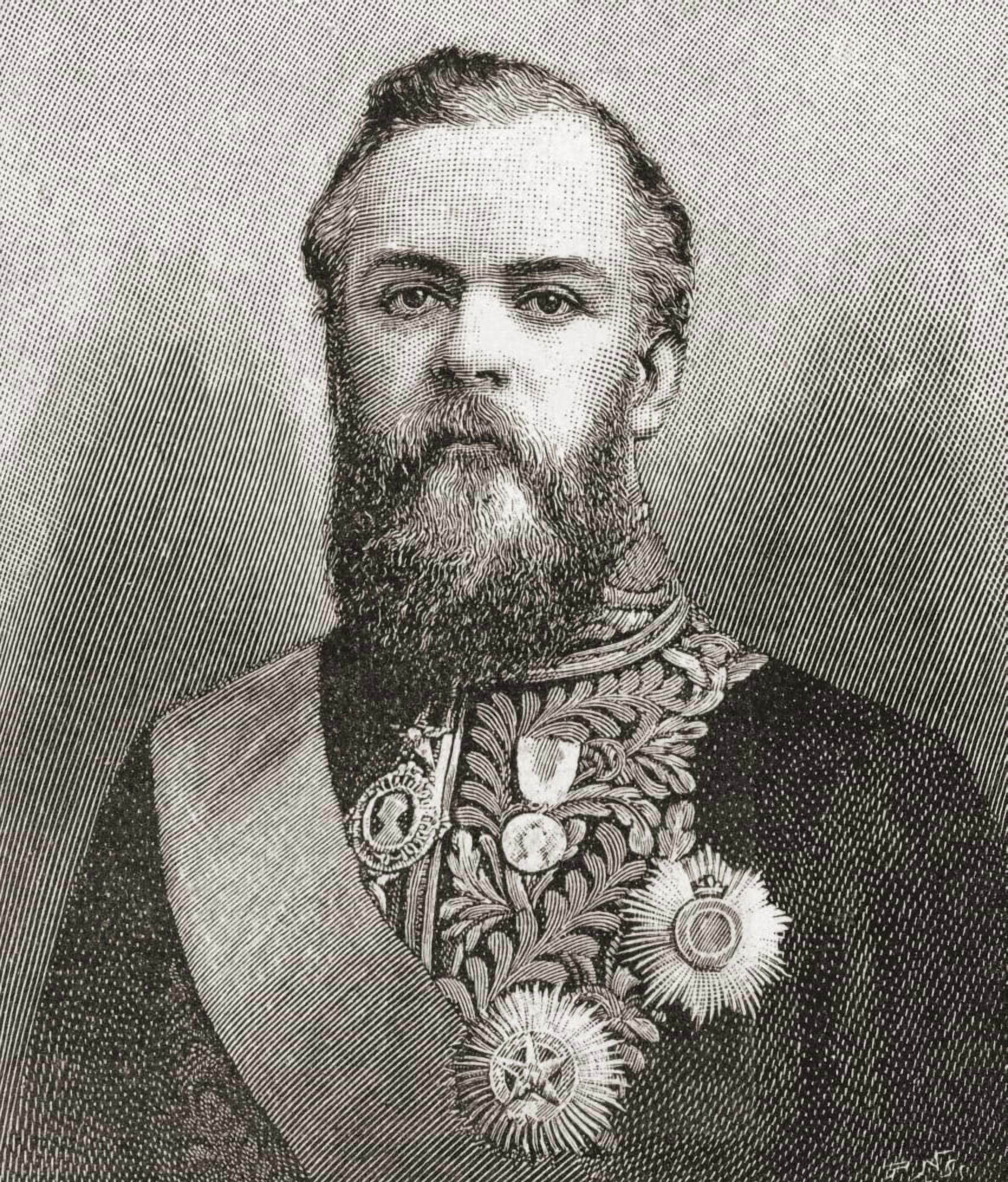 Victor Alexander Bruce 9Th Earl Of Elgin 13Th Earl Of Kincardine 1849 Canvas Art - Ken Welsh Design Pics (26 x 30)