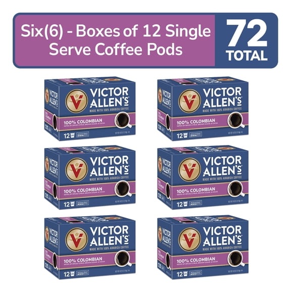 100% Colombian Coffee, Single Serve Coffee Pods for Keurig K-Cup Brewers