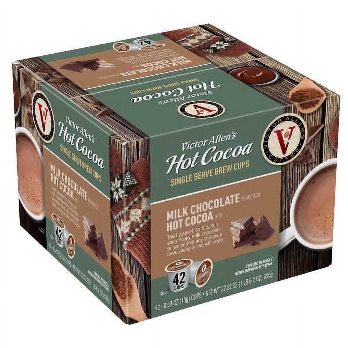 Victor Allen's Coffee 42-Count Milk Chocolate Hot Cocoa Single Serve ...