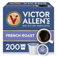 thumbnail image 1 of Victor Allen's Coffee French Roast, Dark Roast, 200 Count, Single Serve Coffee Pods for Keurig K-Cup Brewers, 1 of 11