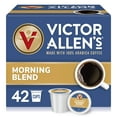 thumbnail image 1 of Victor Allen's Coffee Morning Blend, Light Roast, 42 Count, Single Serve Coffee Pods for Keurig K-Cup Brewers, 1 of 11
