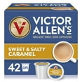 thumbnail image 1 of Victor Allen's Coffee Sweet & Salty Caramel Cappuccino, 42 Count, Single Serve K-Cup Pods for Keurig K-Cup Brewers, 1 of 5