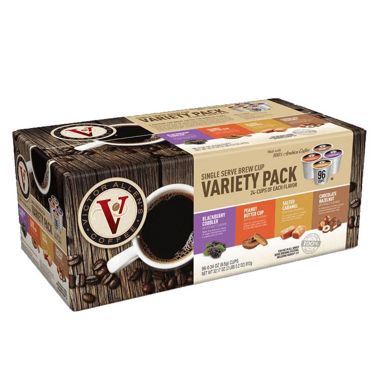 Victor Allen's Coffee Caramel Macchiato Flavored, Medium Roast, 42