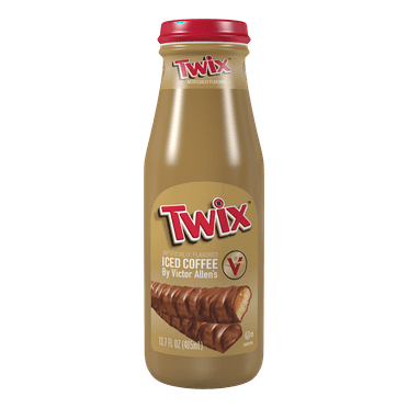 Victor Allen's Coffee Twix Iced Coffee Latte, Ready to Drink, 13.7 oz Bottles
