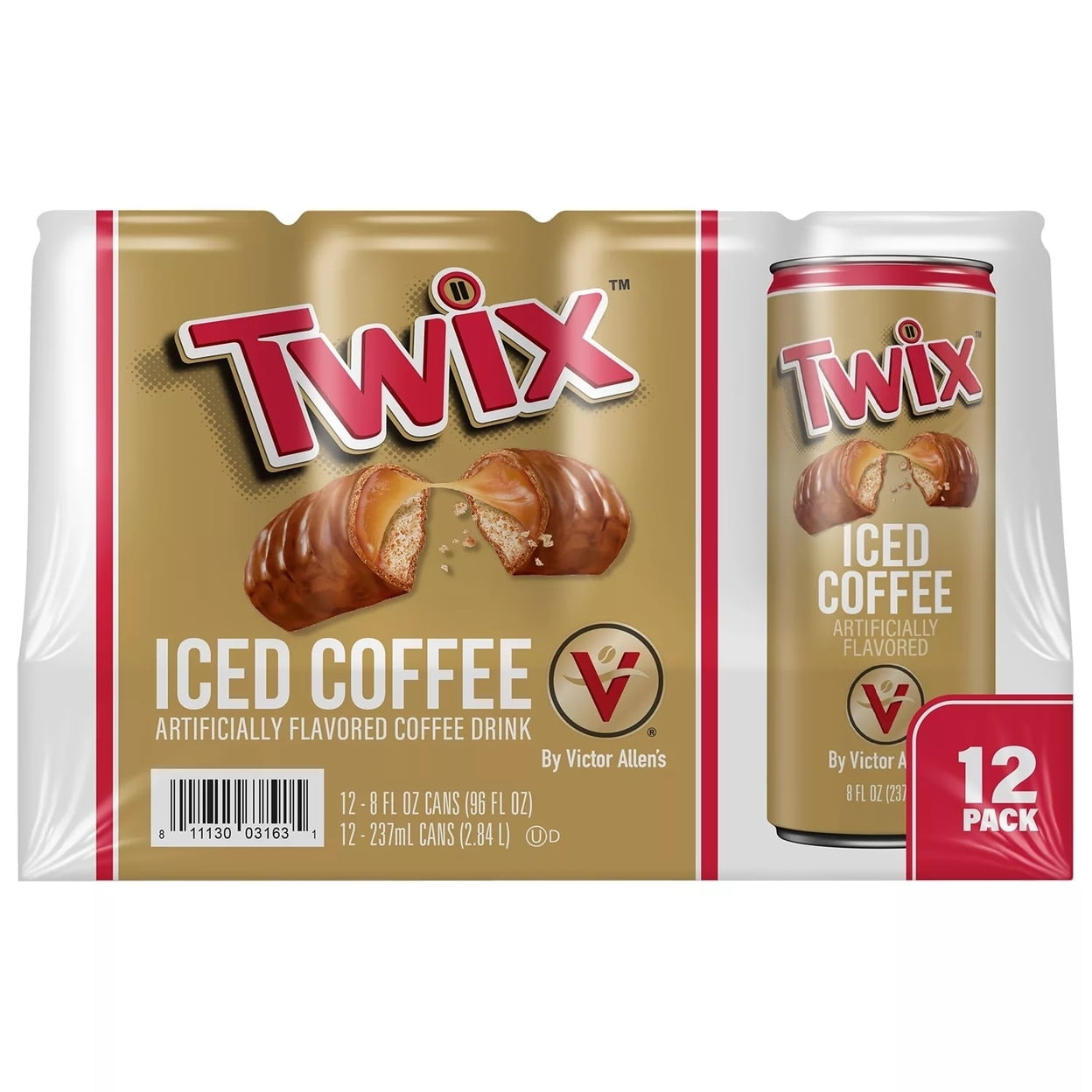 Victor Allen's Coffee Twix ReadytoDrink Iced Coffee, 8 Fluid Ounce
