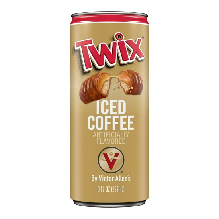 Victor Allen's Flavored Twix Iced Coffee, Ready-to-Drink, 8 Fluid