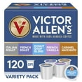 thumbnail image 1 of Victor Allen's Coffee Variety Pack, Light-Dark Roasts, 120 Count, Single Serve Coffee Pods for Keurig K-Cup Brewers, 1 of 8