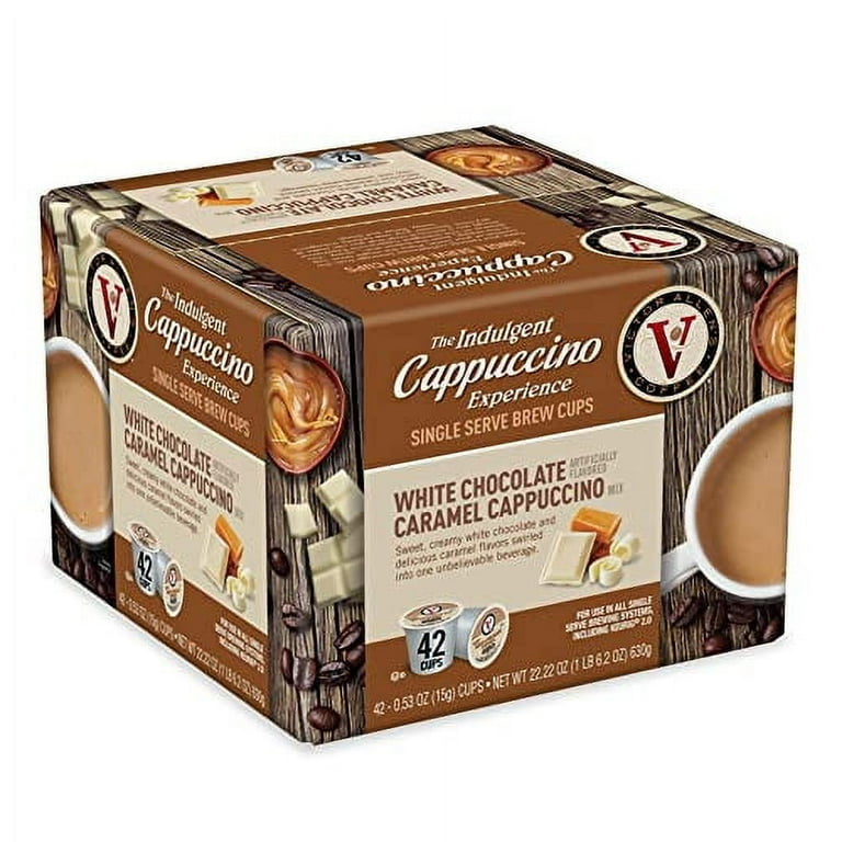 Victor Allen's Coffee White Chocolate Caramel Flavored Cappuccino