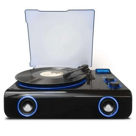 Victor Beacon Hybrid 5-in-1 Turntable System with Bluetooth & FM Radio (Black)