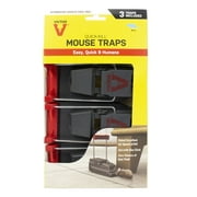 Victor Black Quick-Kill Mouse Trap - 3 Pack