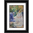 thumbnail image 1 of Victor Borisov Musatov 2x Matted 20x24 Black Ornate Framed Art Print 'Autumn Mood', 1 of 2