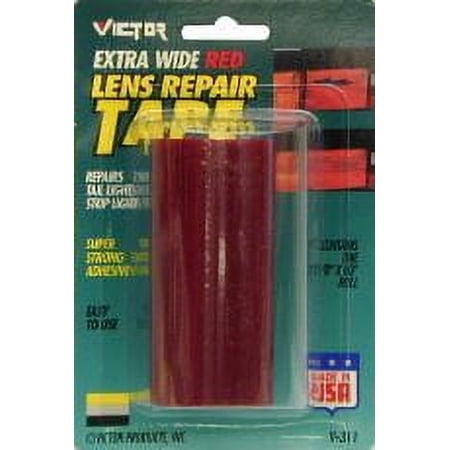 Victor CO. 225003118 Lens Repair Tape/RED/Wide