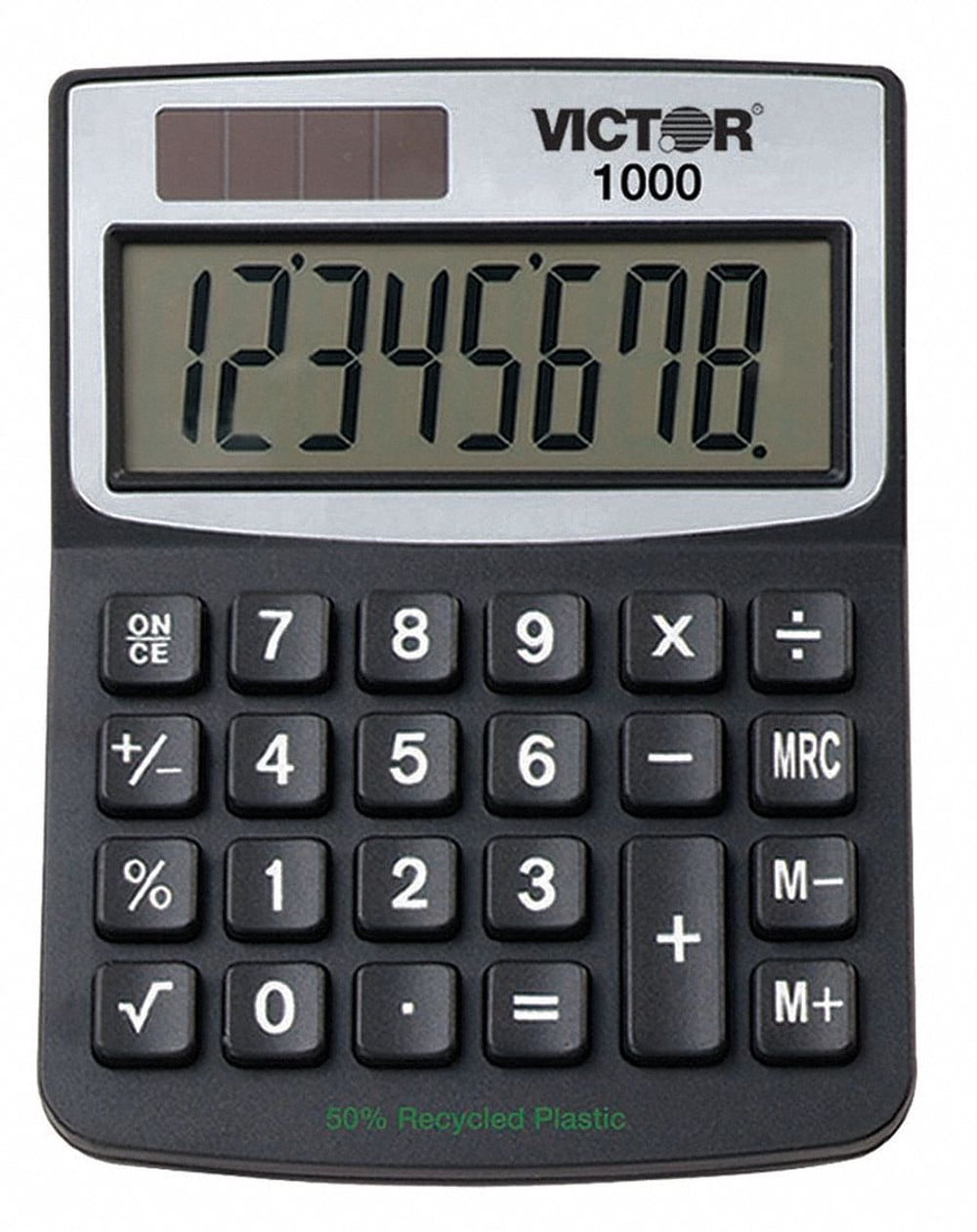 Victor Calculator,Desktop,8 Digits 1000 1000 ZO-G4992093