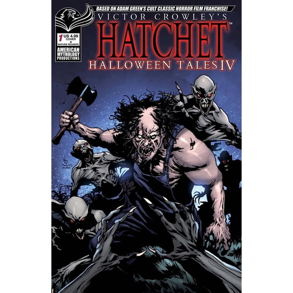 Victor Crowley Hatchet Halloween Tales Iv #1 Cvr A (mr) American Mythology Productions Comic Book